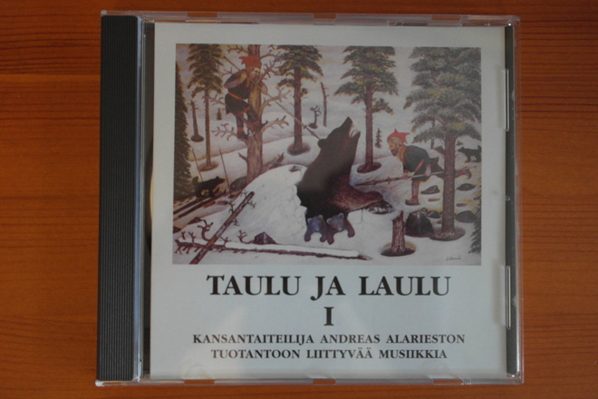 Taulu ja laulu Andreas Alariesto I CD.Hyvä!