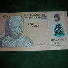 Nigeria 5 naira seteli - pikkukuva 1