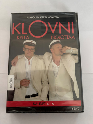 Klovni kyllä nolottaa dvd, avaamaton