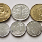 5 p - 5 mk, circ+unc, v. 1990 - pikkukuva 1