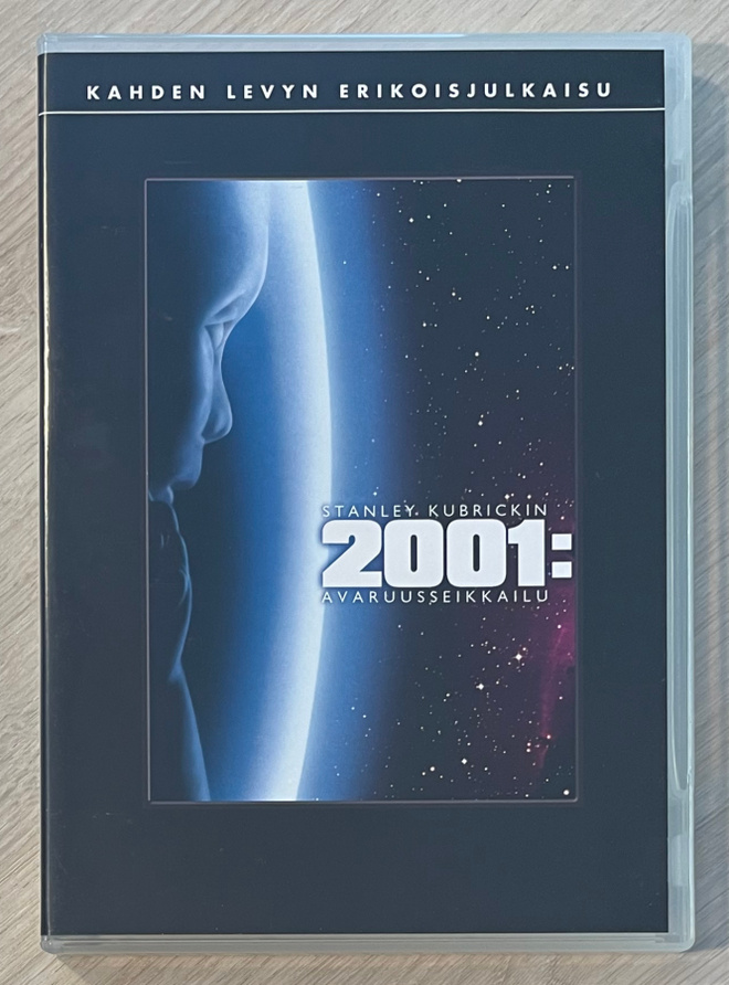 Stanley Kubrickin 2001: Avaruusseikkailu (1968) 2DVD