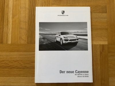 Esite Porsche Cayenne, 2010, sis. Cayenne S ja Turbo