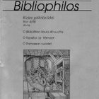 Bibliophilos - Kirjan ystävän lehti 4 kpl - pikkukuva 4