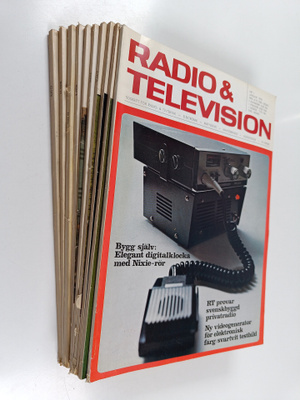 Radio & Television 1970 (1-12, n:o 6 puuttuu)