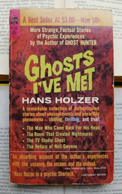 Hans Holzer - Ghosts I've Met (paperback)