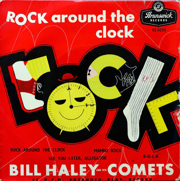 Bill Haley & His Comets - Rock Around The Clock 7"EP 1957 uk