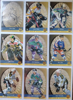 1995-96 Sisu Gold Cards täysi erikoiskorttisarja