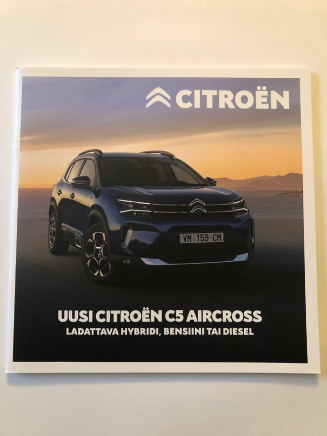 Myyntiesite - Citroen C5 Aircross - 7/2022
