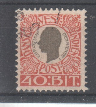 Tanskan Länsi-intia 1905  40 bit