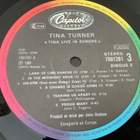 TINA TURNER / Tina Live In Europe - pikkukuva 4