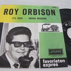 Roy Orbison It's over 7 45 Hollanti 1964 harv kannet - pikkukuva 1