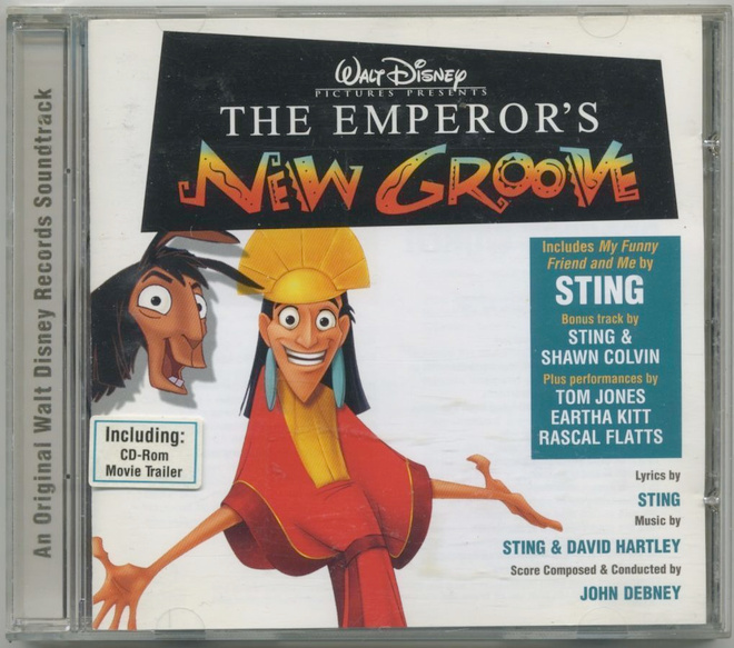 Disney: KEISARIN UUDET KUVIOT – orig. Soundtrack CD EU 2000