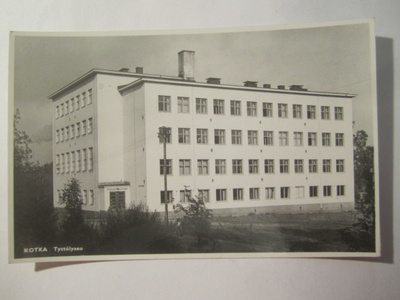 VANHA Postikortti Kotka 1950-l Alkup.Mallikappale