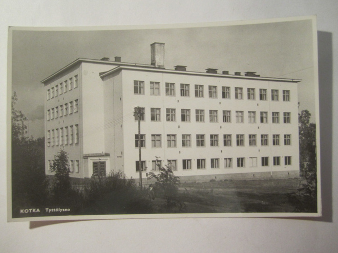 VANHA Postikortti Kotka 1950-l Alkup.Mallikappale