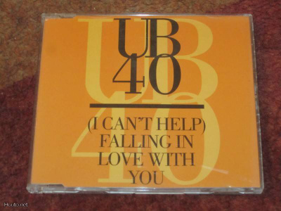 UB40 - I CAN'T HELP FALLING IN LOVE WITH YOU - CD SINGLE