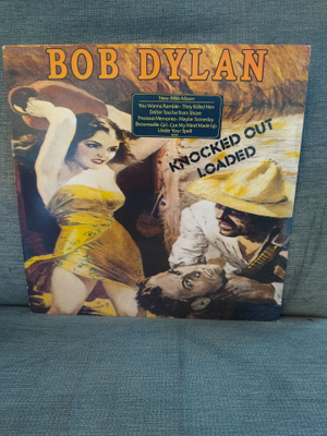 LP Bob Dylan: Knocked Outi loaded