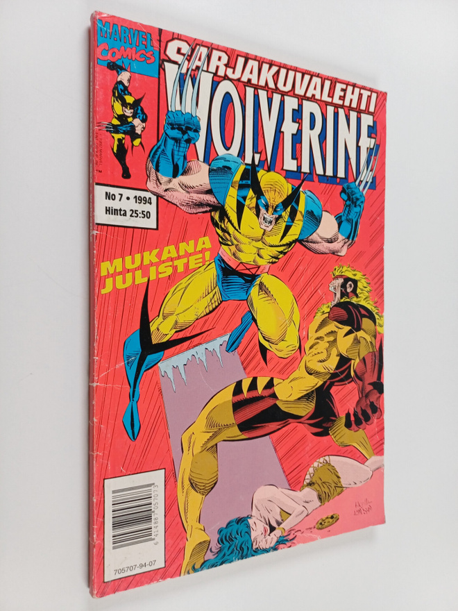 Sarjakuvalehti 7/1994 : Wolverine