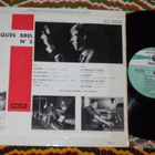JACQUES BREL - No 5 - 10" LP 1961 chanson EX- - pikkukuva 2