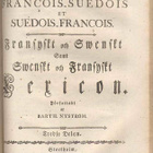 Dictionnaire françois-suédois et suédois-françois 2-3 (1794- - pikkukuva 2