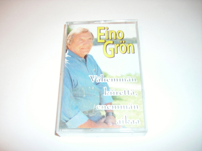 EINO GRÖN: VÄHEMMÄN KIIRETTÄ... C-KAS. (Sis.postikulut)