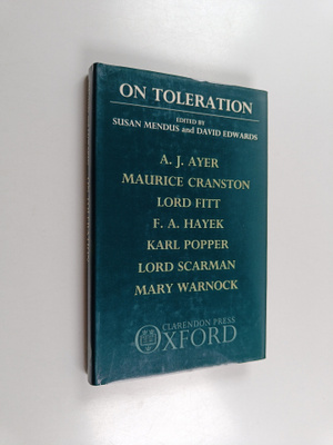 Susan Mendus : On toleration