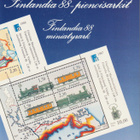 4kpl Finlandia88-pienoisarkin lajitelmaa kansiossa - pikkukuva 2