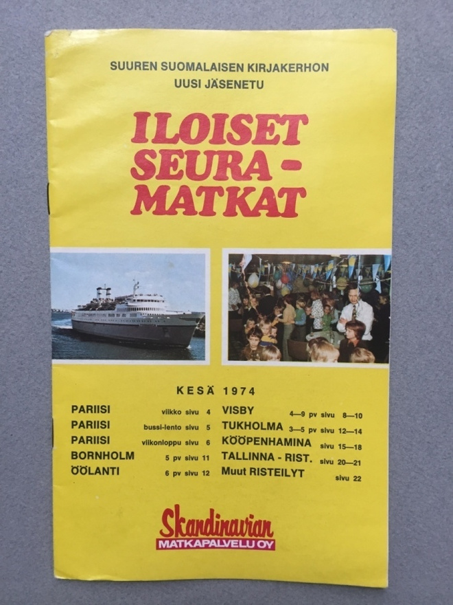 Pienpainate, Iloiset seuramatkat 1974