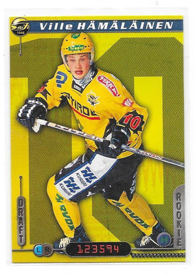 2000-01 CardSet #81 Ville Hämäläinen Saipa
