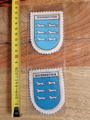 Österbotten vintage kangasmerkki
