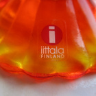 VANHA IITTALA MARISKOOLI PUNAINEN SILKKITARRALLA 155mm - pikkukuva 5