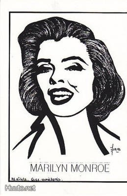 Marilyn Monroe by Jacques Lardie p189