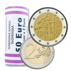 Slovakia 2 € 2022 Höyrykone 300 vuotta, UNC - pikkukuva 2