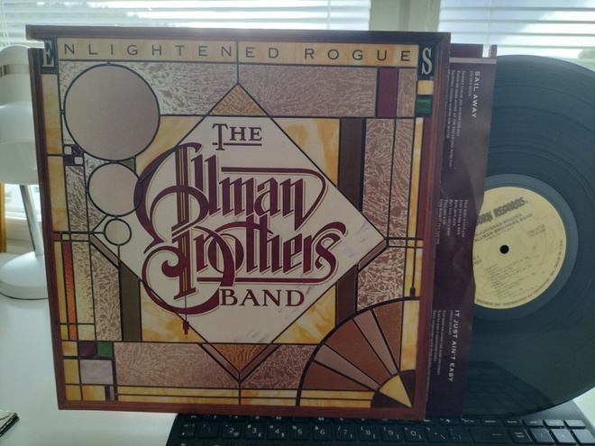 ALLMAN BROTHERS, Enlightened rogues, LP US -79 HIENO KUNTO !