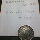Cayman saaret 5 cents 1999km#132 - pikkukuva 2
