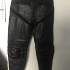 CAFE RACER NAHKA HOUSUT MOTORCYCLE KOKO 38 - pikkukuva 1