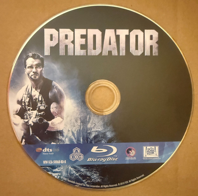PREDATOR (BD) PELKKÄ BLURAY LEVY