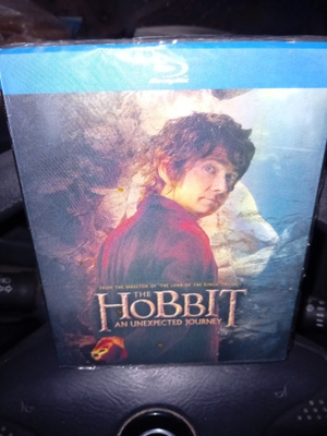 Blu-ray HOBBIT AN UNEXPECYED JOURNEY ( UUSI  ) SIS POSTIKULU