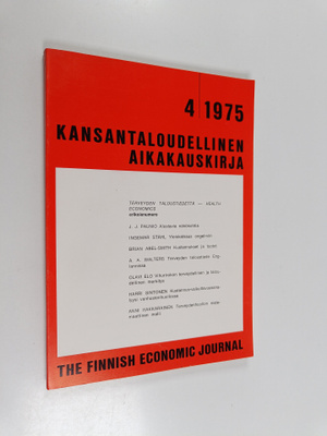 Kansantalouden aikakauskirja : the Finnish economic journ...