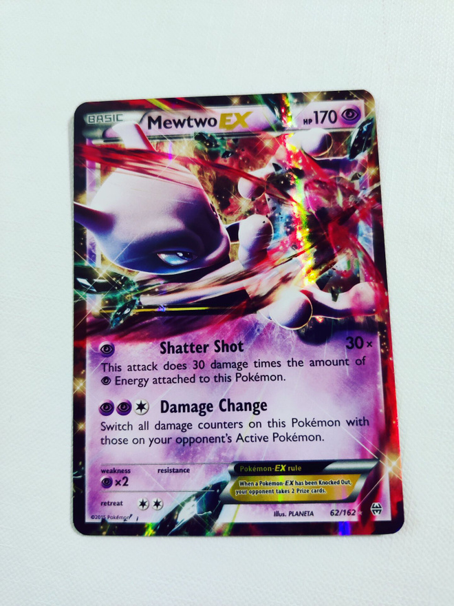 Mewtwo EX - 62/162 - Pokemon Breakthrough XY Ultra Rare