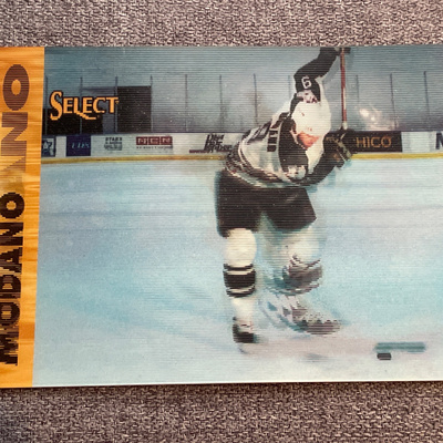 Mike Modano 1994–95 Pinnacle Select Top Shelf Jumbo 3D