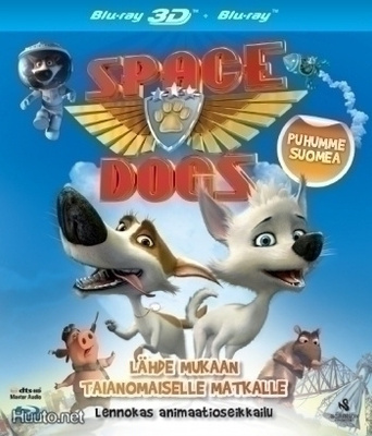 Space Dogs (3D Blu-ray + Blu-ray) Puhumme Suomea!