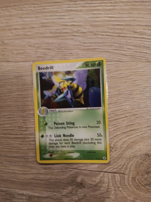 Beedrill #1 Pokemon Fire Red & Leaf RARE HOLOGRAPHIC card