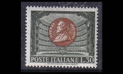 Italia 1153 ** Giuseppe Verdi (1963)