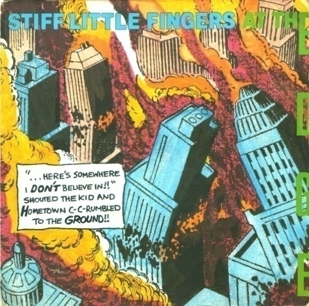 STIFF LITTLE FINGERS at the edge EP -1980- ...chs 2046.....