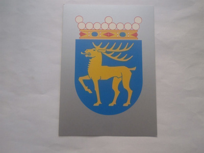 AHVENANMAAN VAAKUNA postikortti