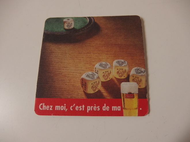 Olut tuopin alunen. Stella Artois