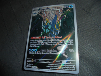 Pokemon keräilypelikortti Clawitzer 130 HP