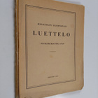 Helsingin yliopiston luettelo syyslukukautena 1949 - pikkukuva 1
