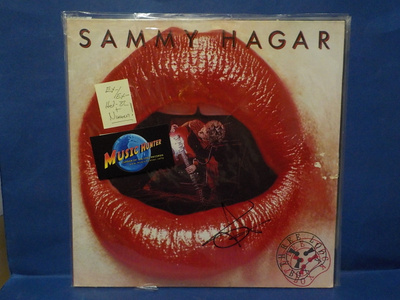 SAMMY HAGAR - THREE LOCK BOX EX-/EX- HOL -82 +NIMMARI LP