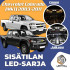 Chevrolet Colorado (MK1) Sisätilan LED-sarja 9-o - pikkukuva 1